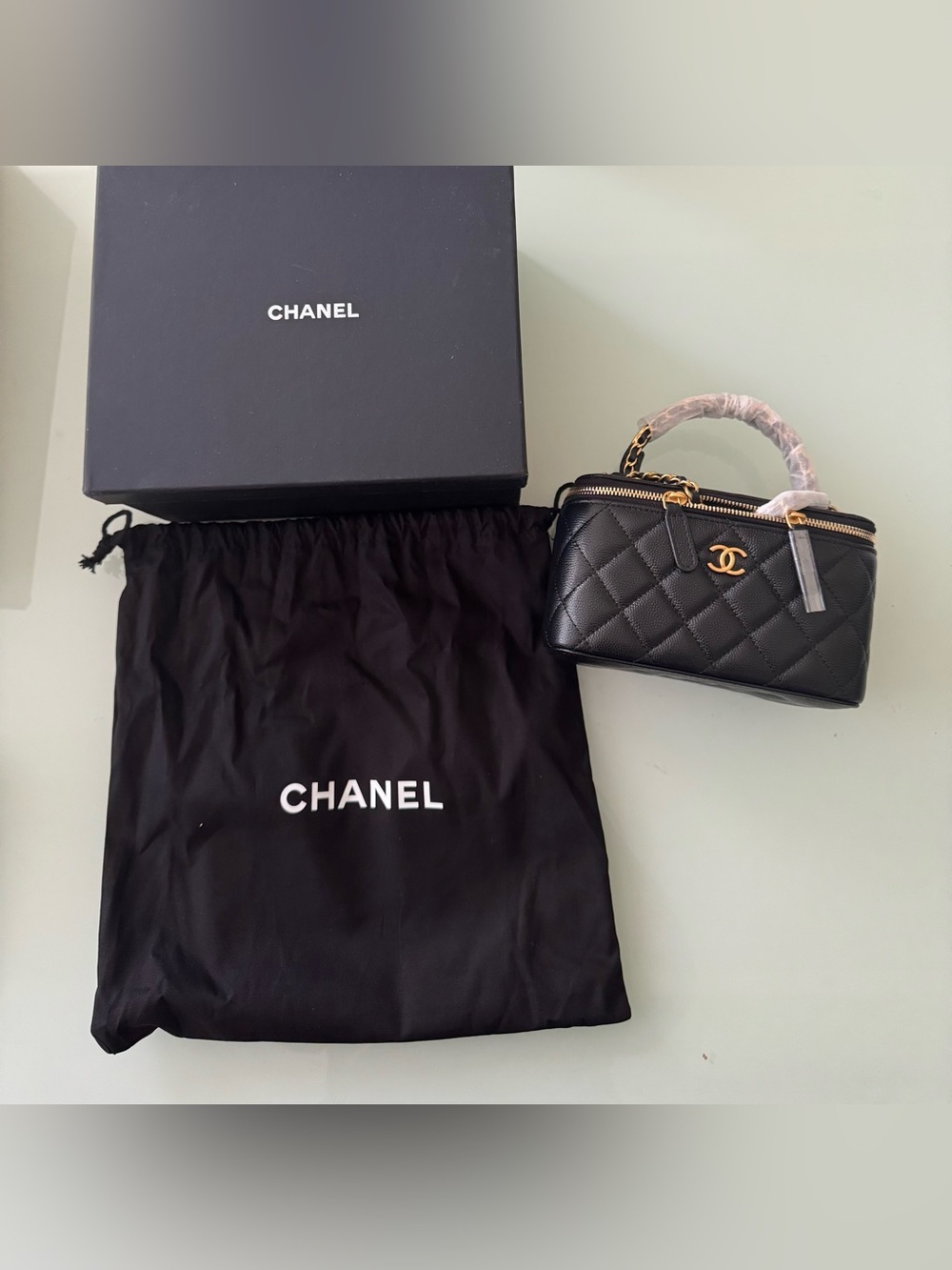 Chanel vanity bag